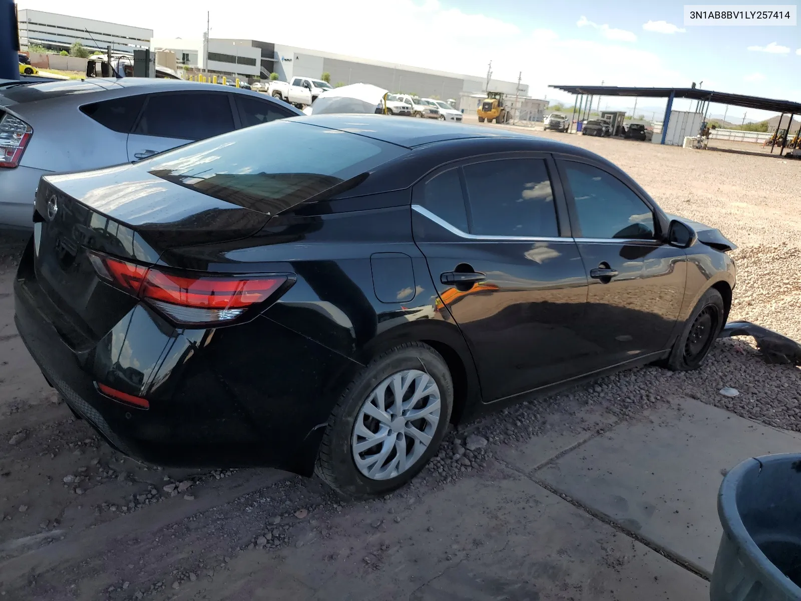 2020 Nissan Sentra S VIN: 3N1AB8BV1LY257414 Lot: 67408684