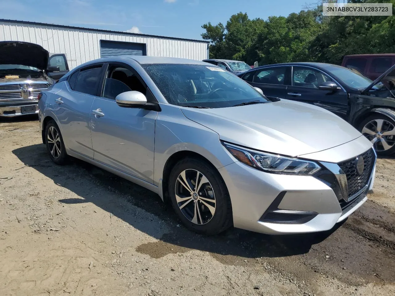 2020 Nissan Sentra Sv VIN: 3N1AB8CV3LY283723 Lot: 67596874