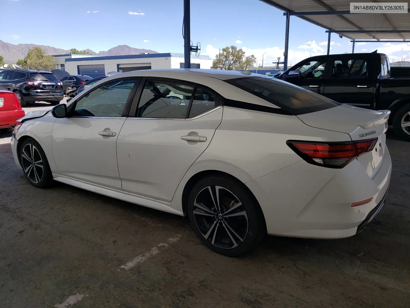 2020 Nissan Sentra Sr VIN: 3N1AB8DV3LY263051 Lot: 67673134