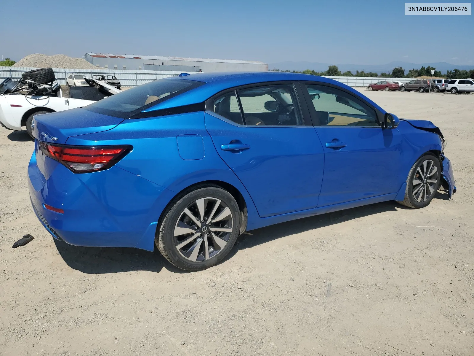 2020 Nissan Sentra Sv VIN: 3N1AB8CV1LY206476 Lot: 67765484