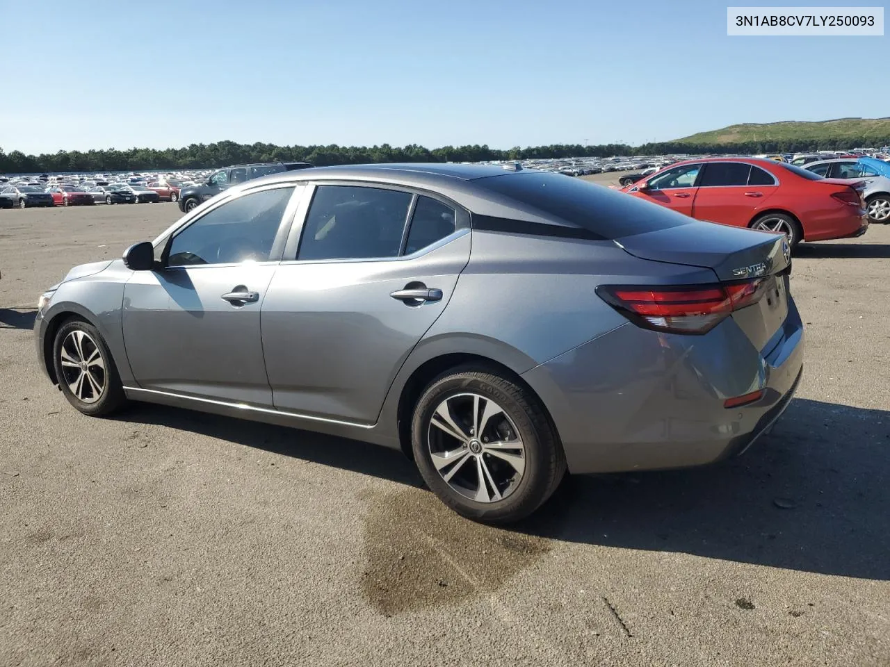 2020 Nissan Sentra Sv VIN: 3N1AB8CV7LY250093 Lot: 68172624