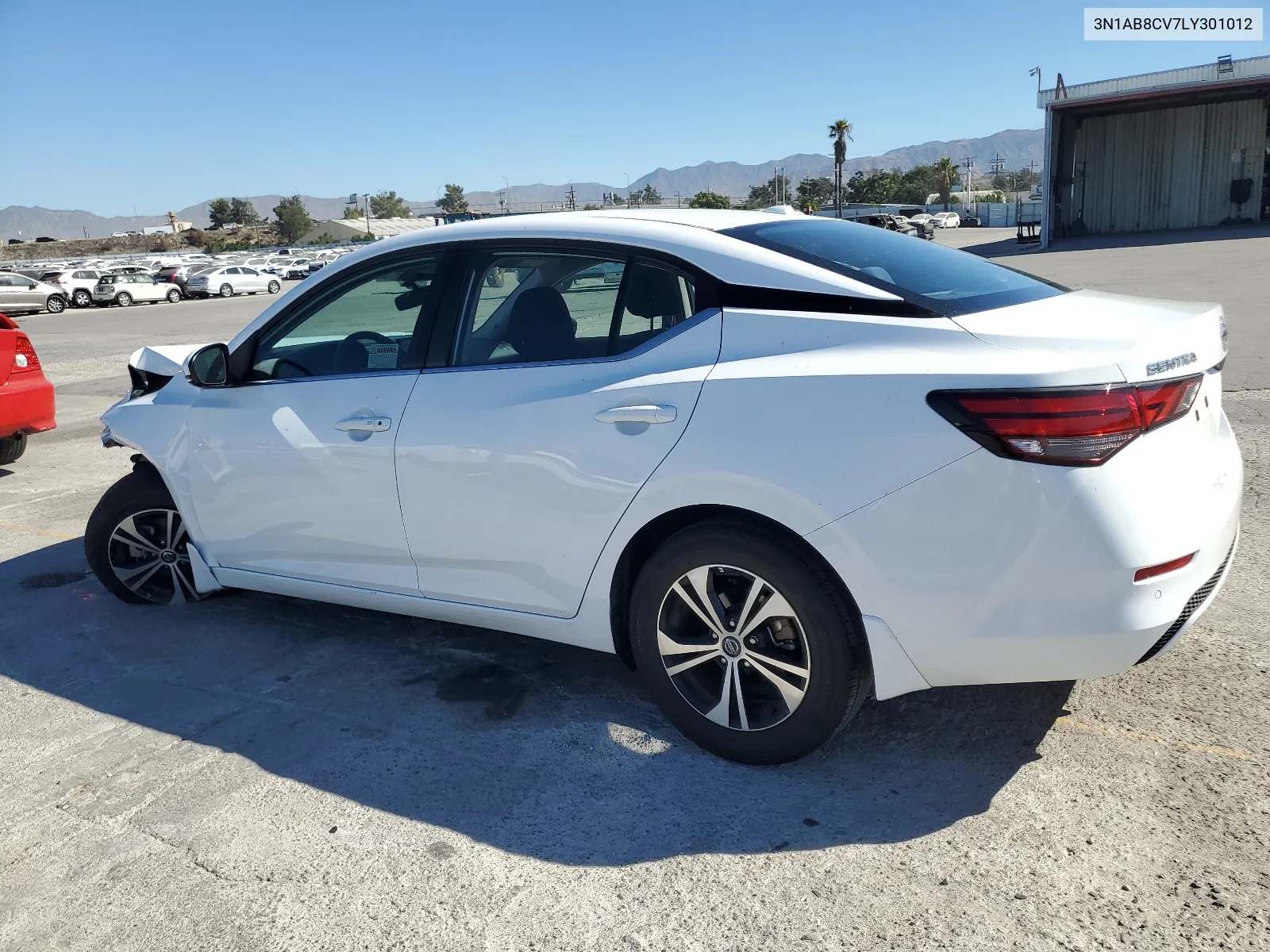 3N1AB8CV7LY301012 2020 Nissan Sentra Sv