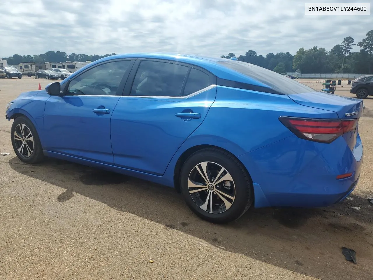 2020 Nissan Sentra Sv VIN: 3N1AB8CV1LY244600 Lot: 68334544