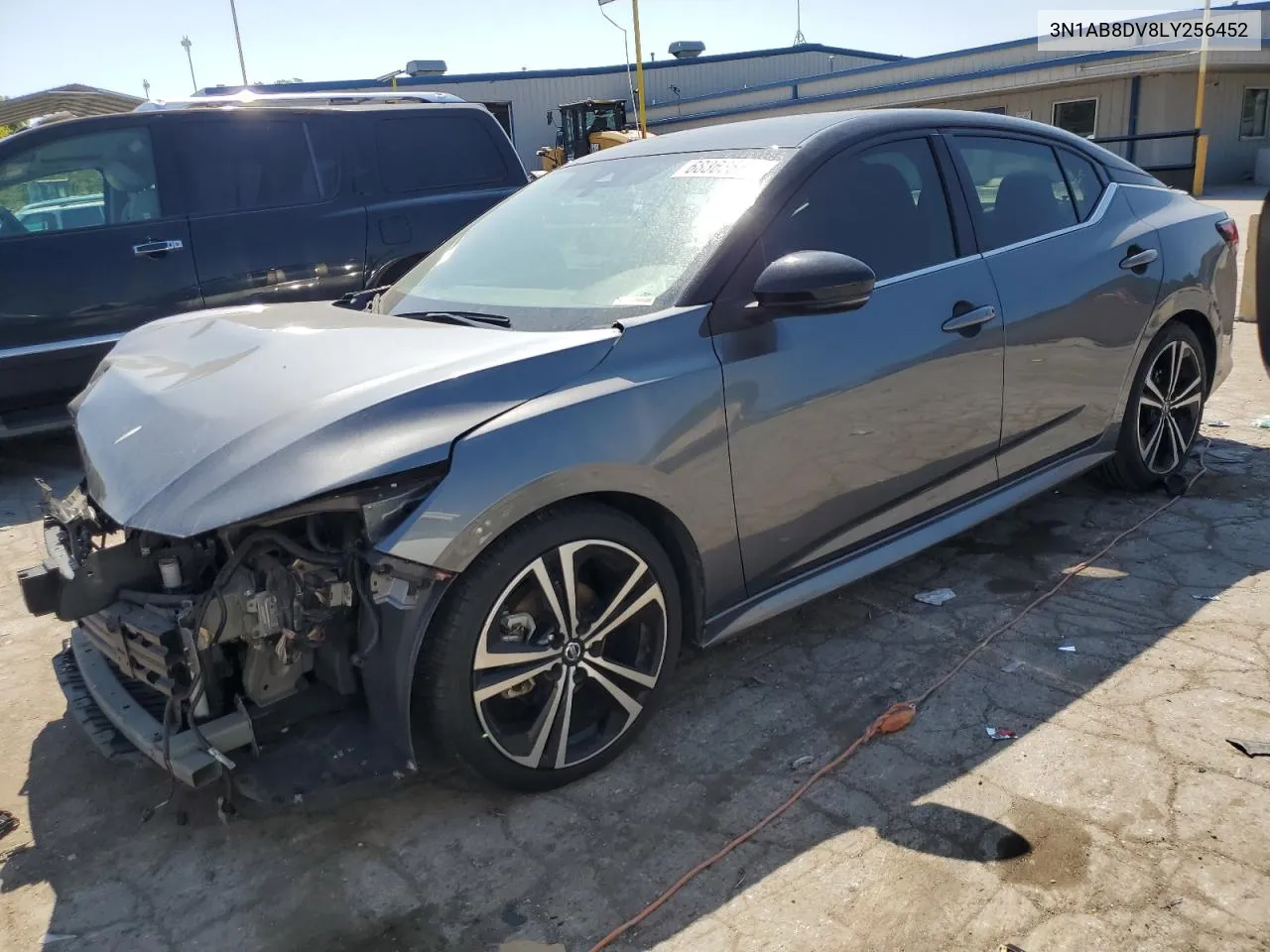 2020 Nissan Sentra Sr VIN: 3N1AB8DV8LY256452 Lot: 68363864