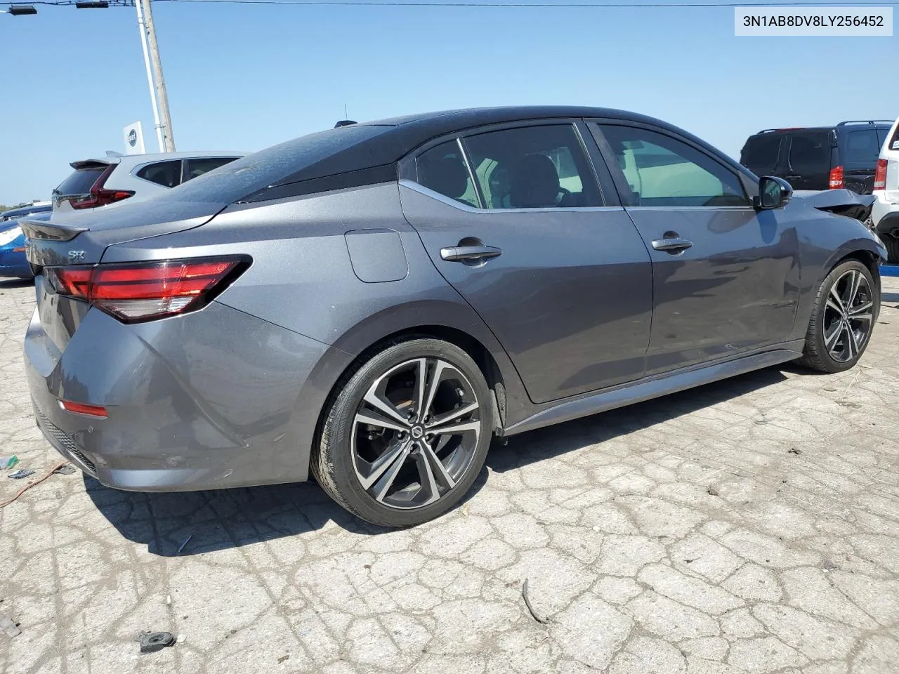 2020 Nissan Sentra Sr VIN: 3N1AB8DV8LY256452 Lot: 68363864