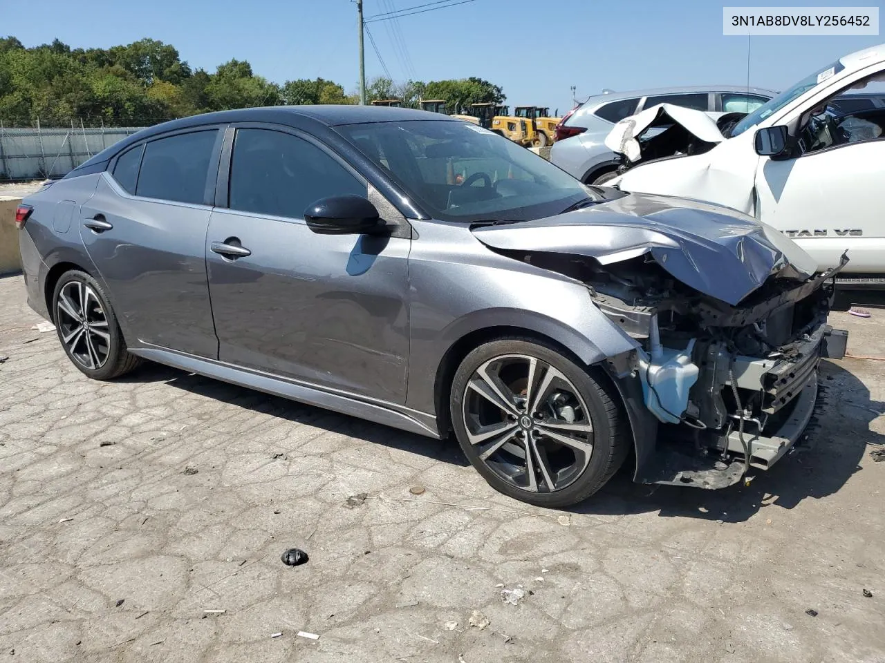 3N1AB8DV8LY256452 2020 Nissan Sentra Sr