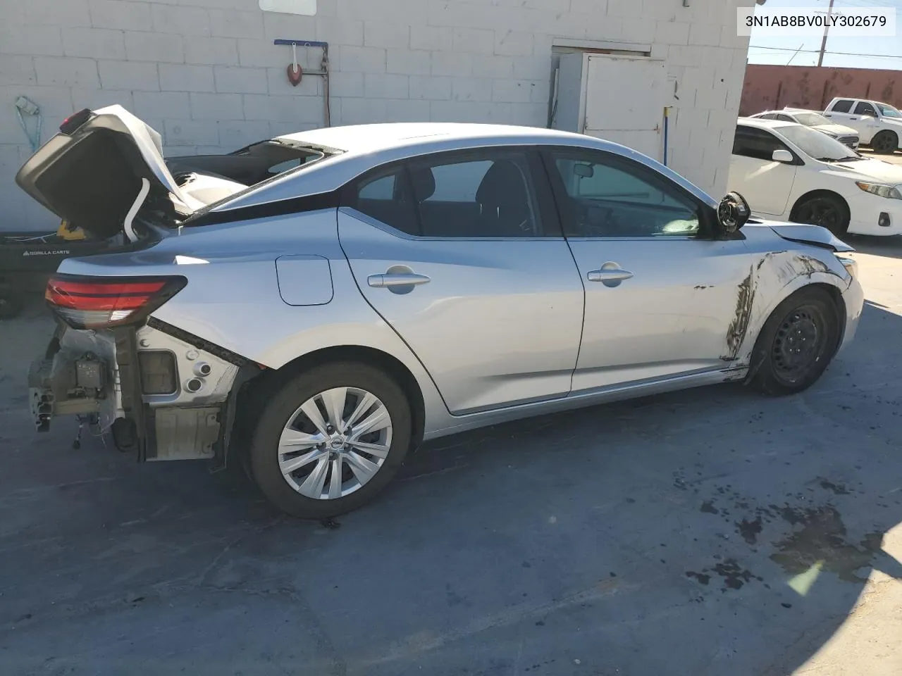 2020 Nissan Sentra S VIN: 3N1AB8BV0LY302679 Lot: 68374834