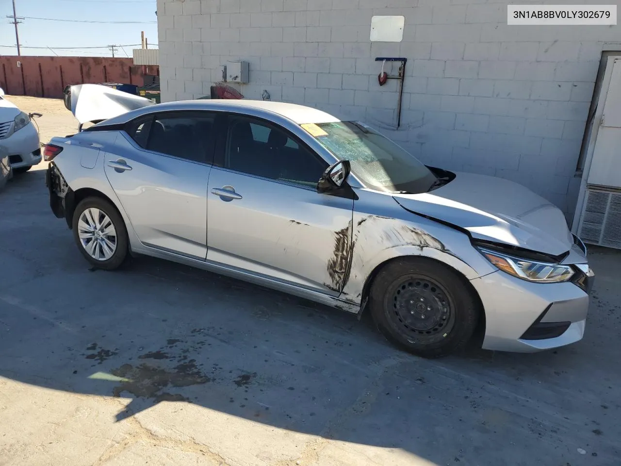 2020 Nissan Sentra S VIN: 3N1AB8BV0LY302679 Lot: 68374834