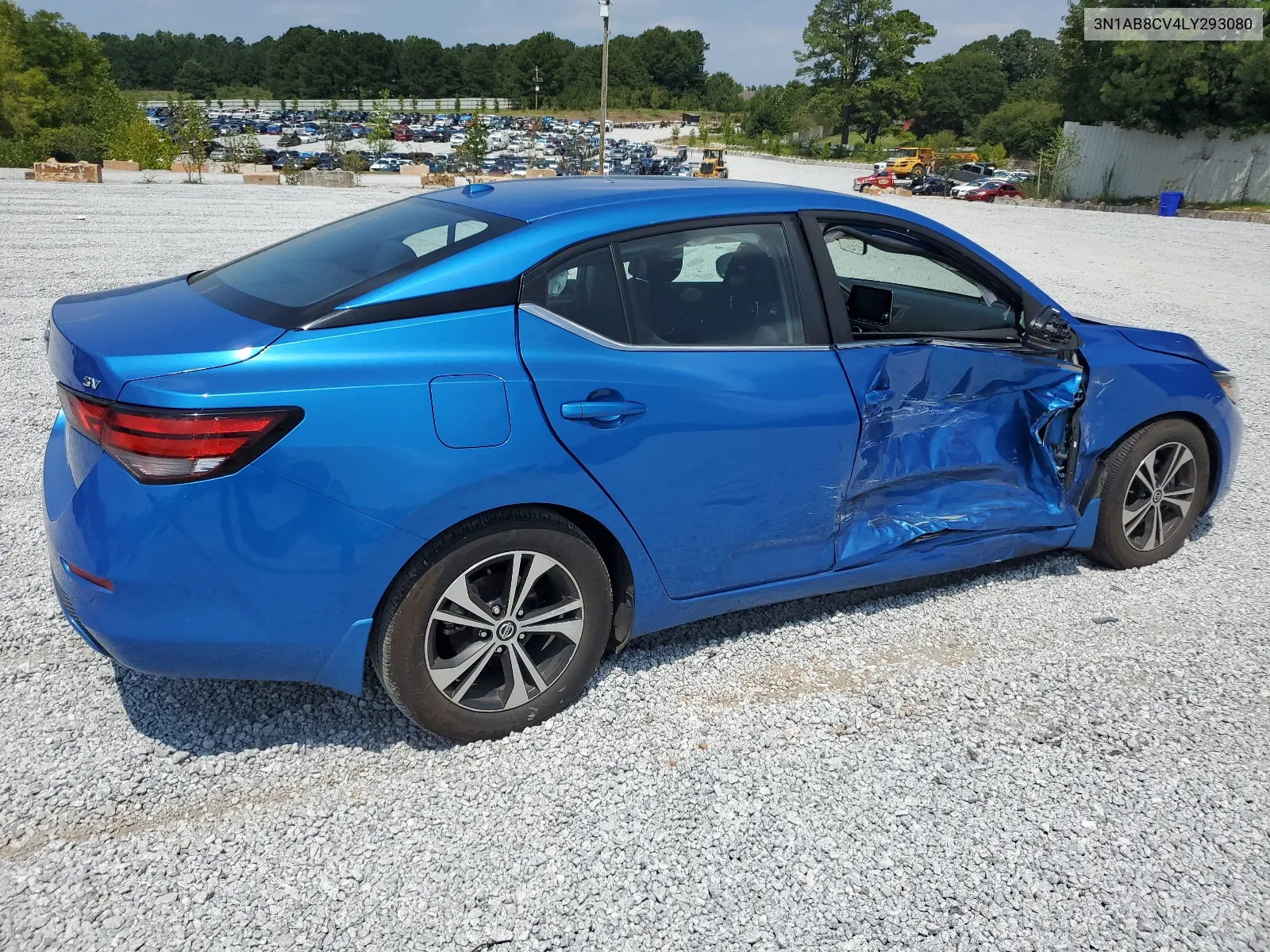 2020 Nissan Sentra Sv VIN: 3N1AB8CV4LY293080 Lot: 68566494