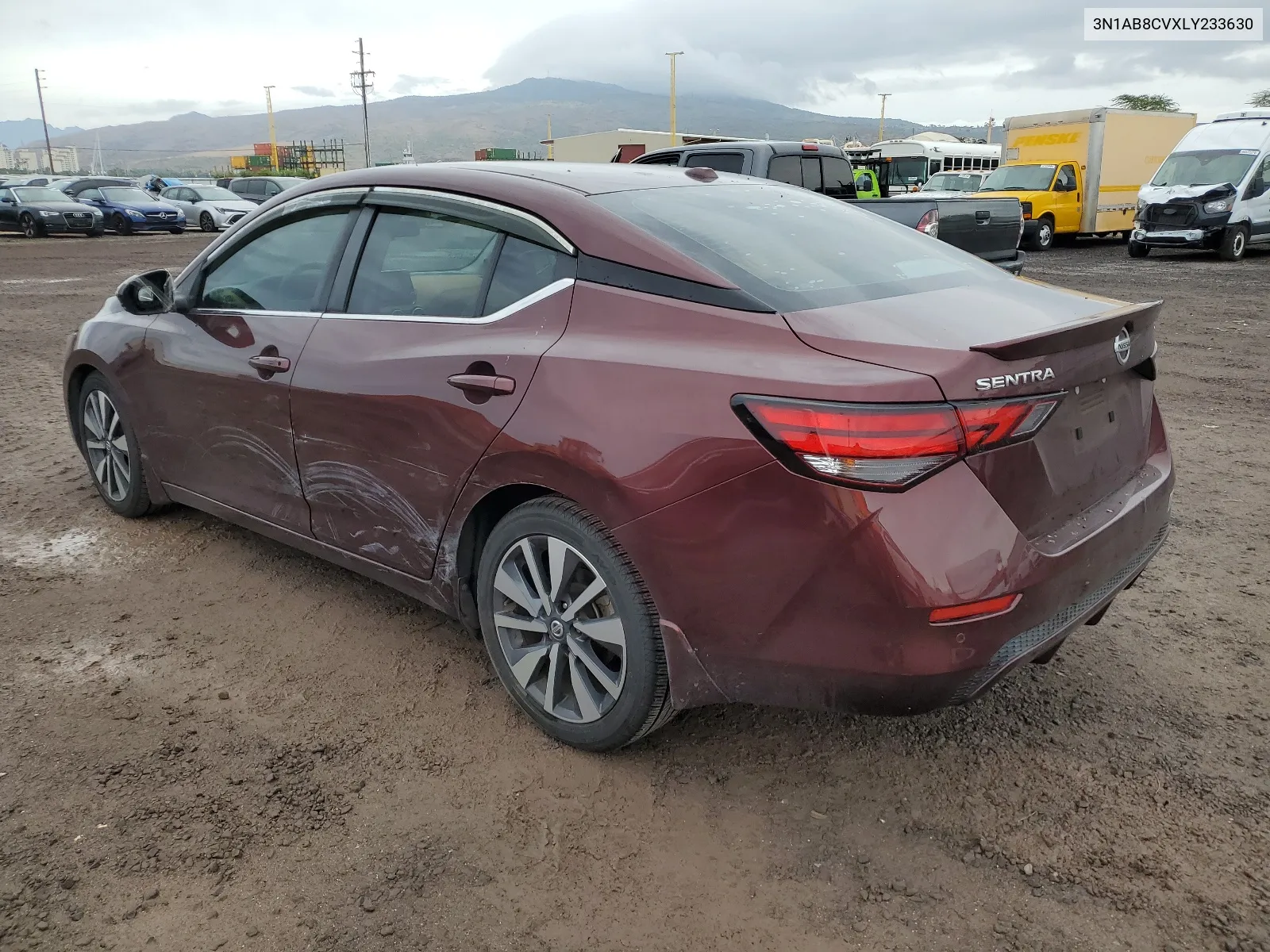 2020 Nissan Sentra Sv VIN: 3N1AB8CVXLY233630 Lot: 68584854