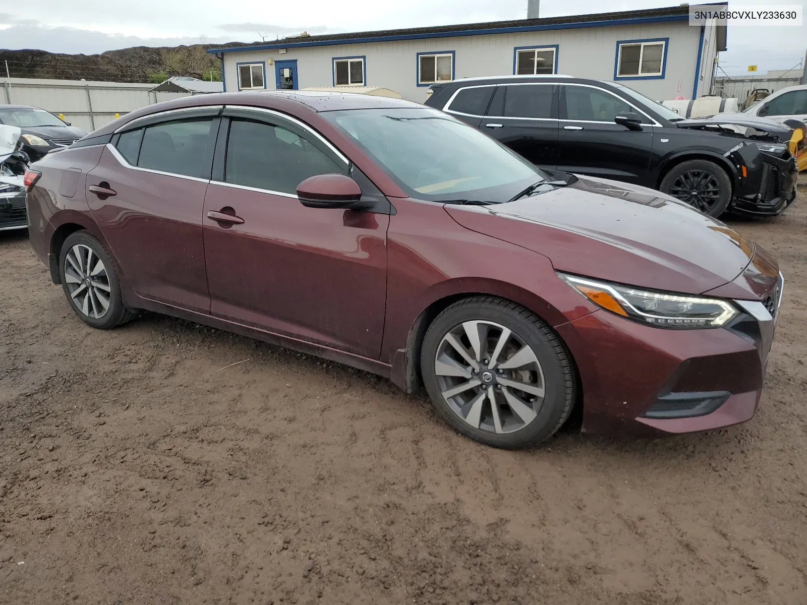 2020 Nissan Sentra Sv VIN: 3N1AB8CVXLY233630 Lot: 68584854