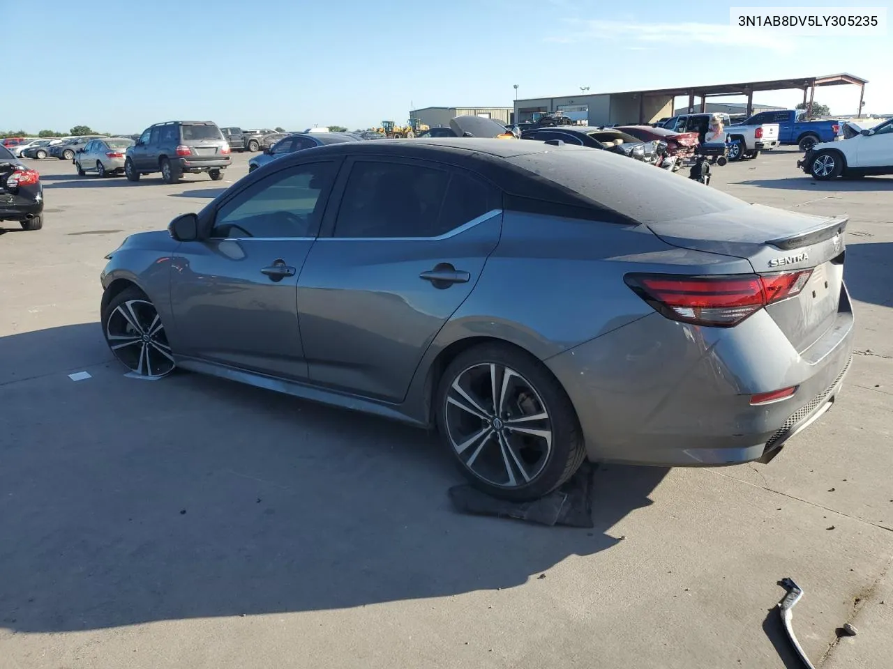 2020 Nissan Sentra Sr VIN: 3N1AB8DV5LY305235 Lot: 68678544