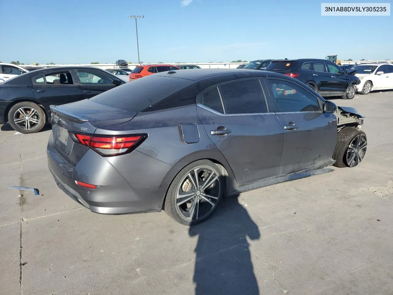 2020 Nissan Sentra Sr VIN: 3N1AB8DV5LY305235 Lot: 68678544