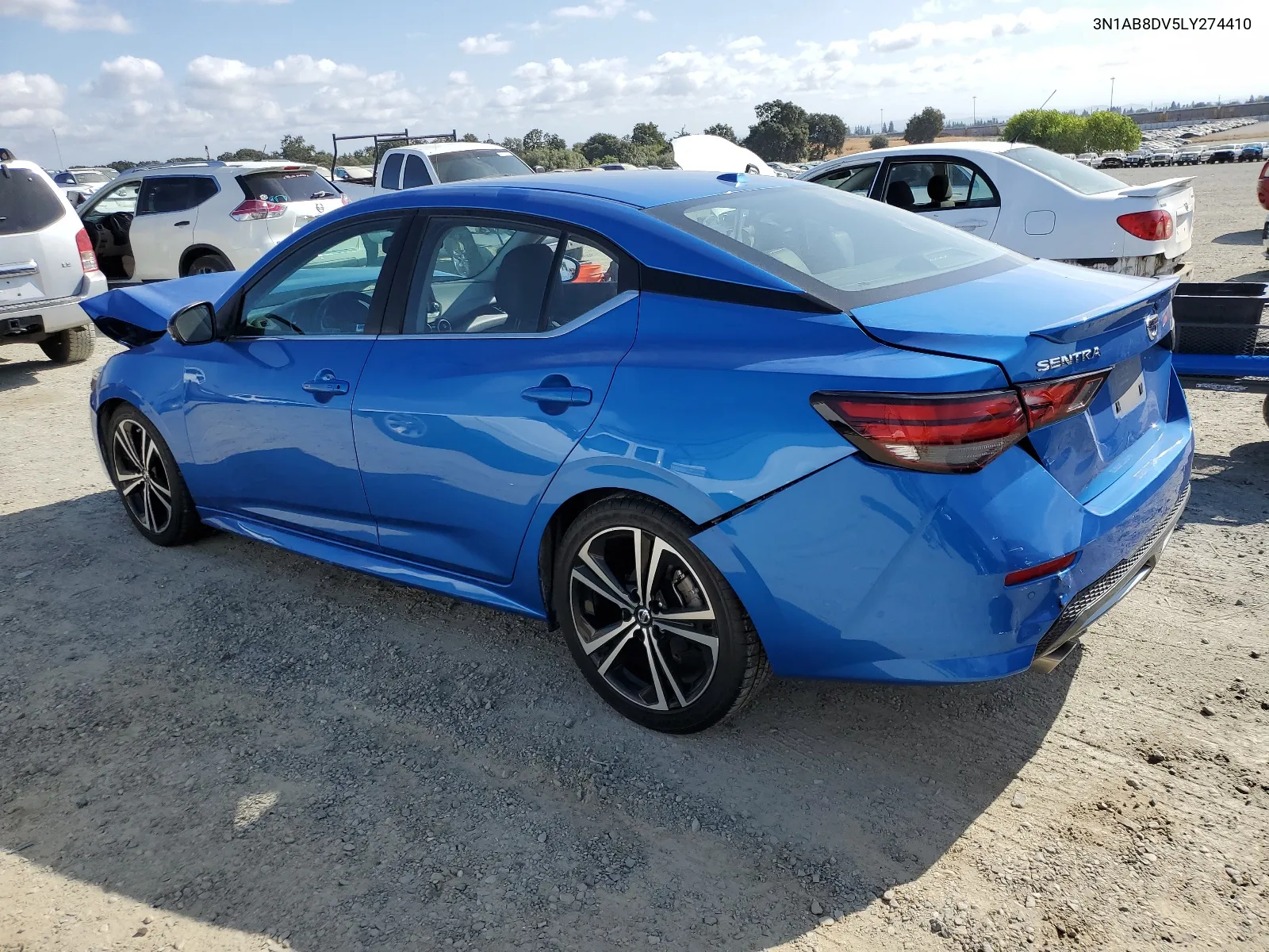 2020 Nissan Sentra Sr VIN: 3N1AB8DV5LY274410 Lot: 68769724