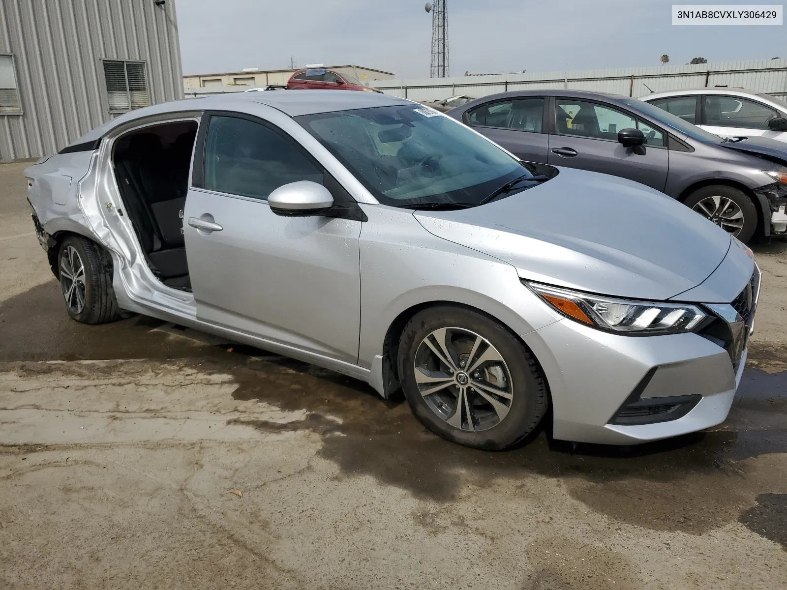 2020 Nissan Sentra Sv VIN: 3N1AB8CVXLY306429 Lot: 68879124