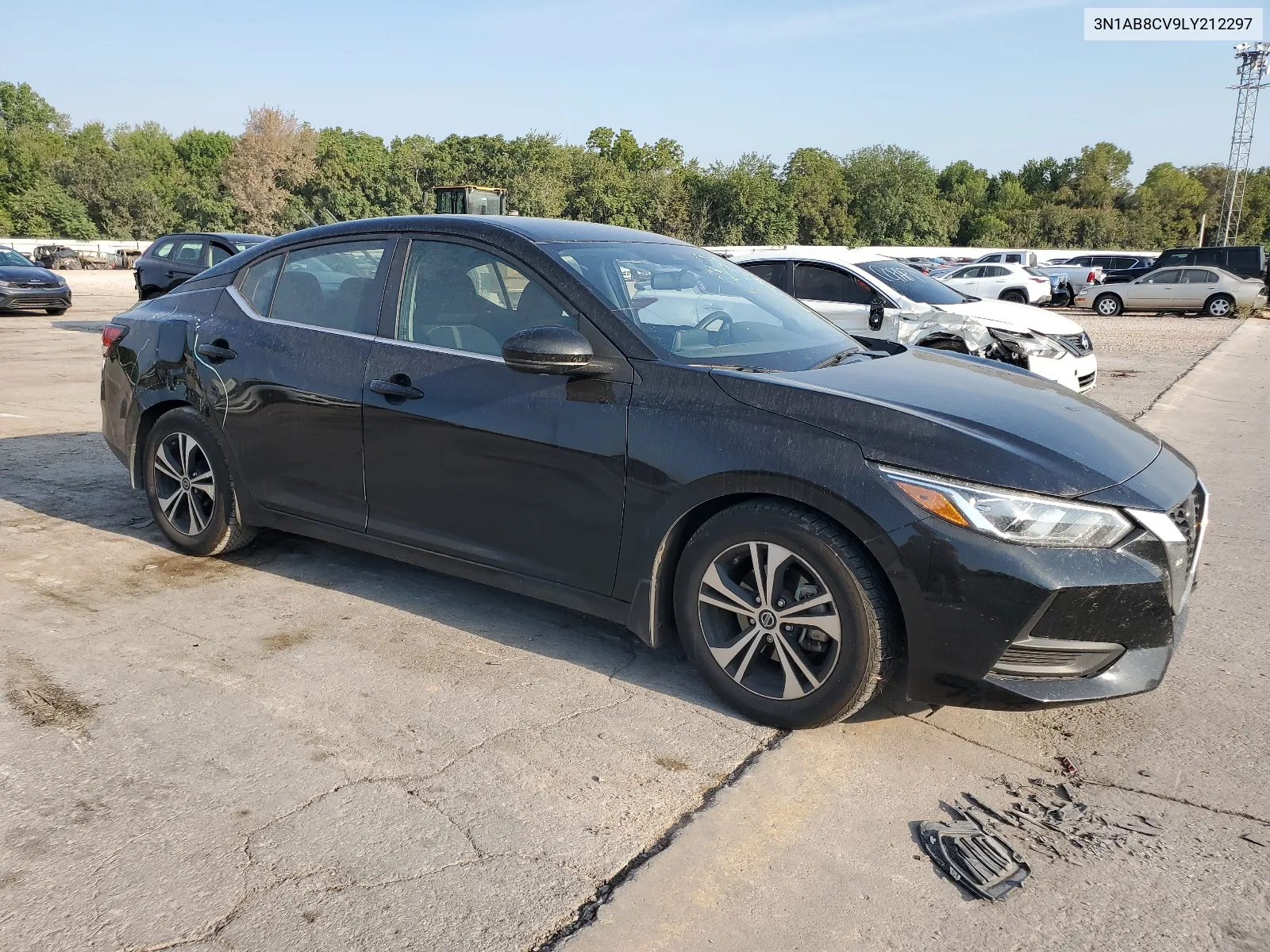 2020 Nissan Sentra Sv VIN: 3N1AB8CV9LY212297 Lot: 69049224