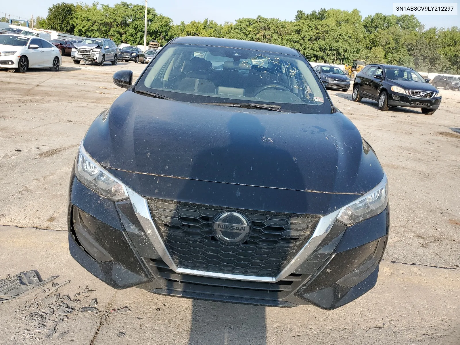 3N1AB8CV9LY212297 2020 Nissan Sentra Sv