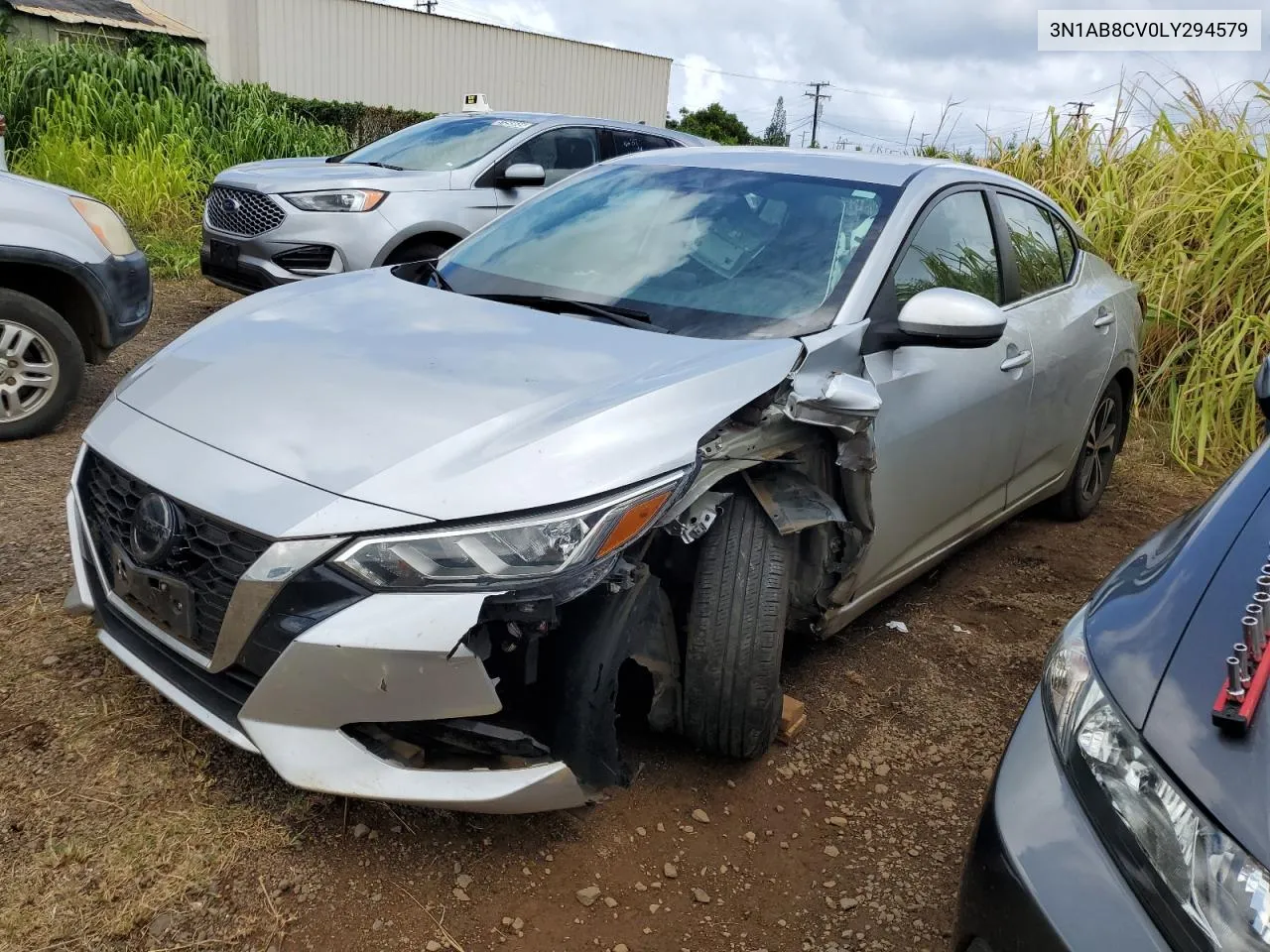 2020 Nissan Sentra Sv VIN: 3N1AB8CV0LY294579 Lot: 69096384