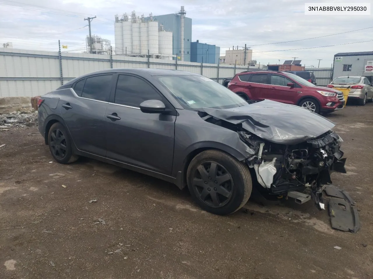 2020 Nissan Sentra S VIN: 3N1AB8BV8LY295030 Lot: 69124564