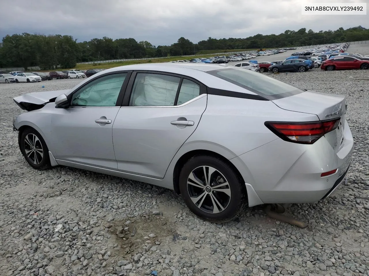 2020 Nissan Sentra Sv VIN: 3N1AB8CVXLY239492 Lot: 69200544