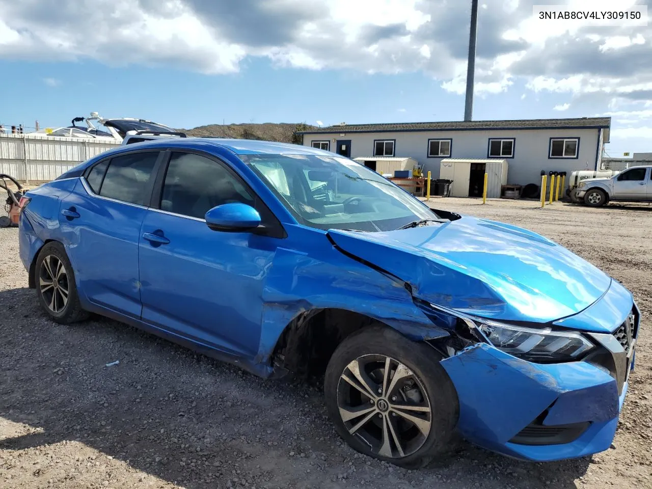 3N1AB8CV4LY309150 2020 Nissan Sentra Sv