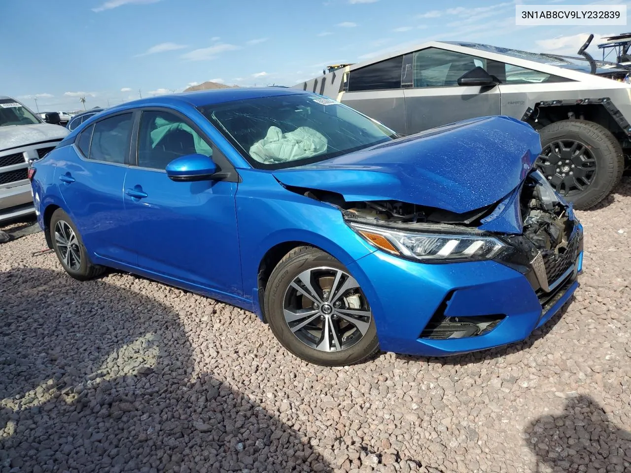 3N1AB8CV9LY232839 2020 Nissan Sentra Sv