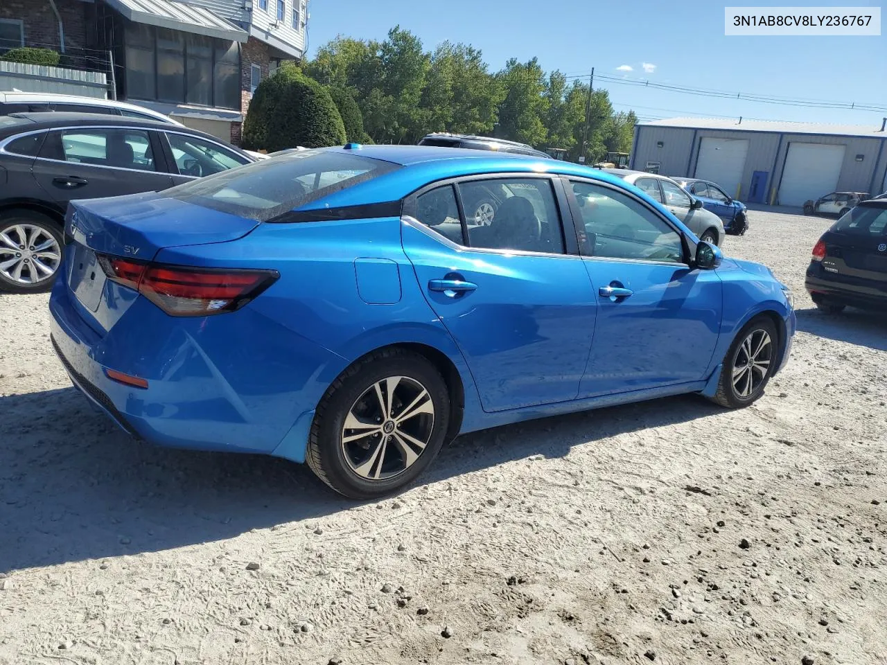 3N1AB8CV8LY236767 2020 Nissan Sentra Sv