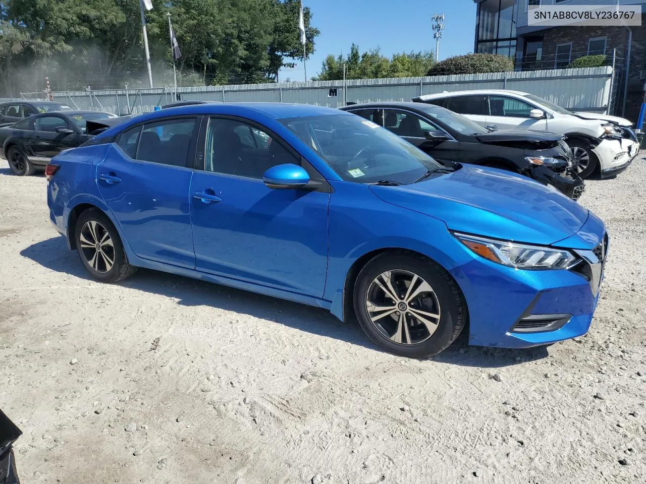 2020 Nissan Sentra Sv VIN: 3N1AB8CV8LY236767 Lot: 69395754