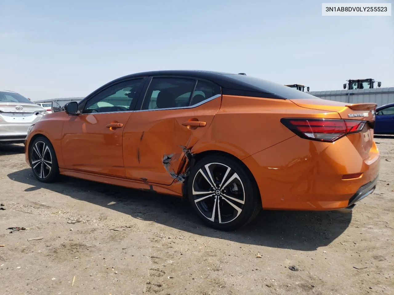 2020 Nissan Sentra Sr VIN: 3N1AB8DV0LY255523 Lot: 69447404