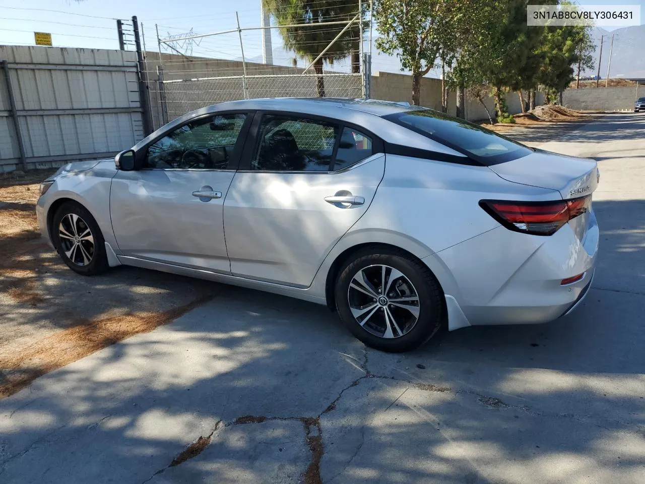 2020 Nissan Sentra Sv VIN: 3N1AB8CV8LY306431 Lot: 69466334