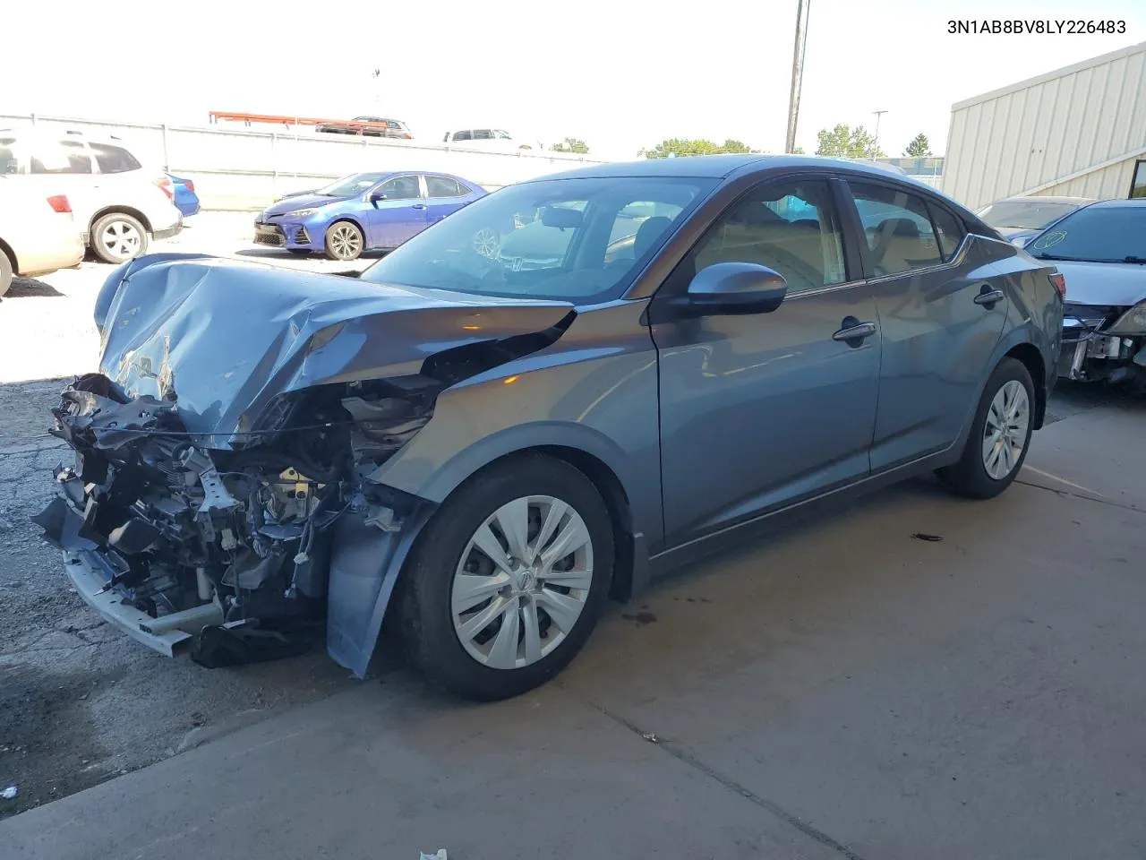 3N1AB8BV8LY226483 2020 Nissan Sentra S