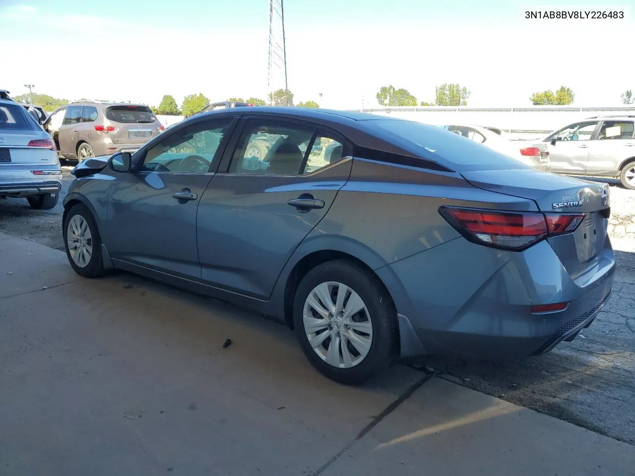 2020 Nissan Sentra S VIN: 3N1AB8BV8LY226483 Lot: 69468114