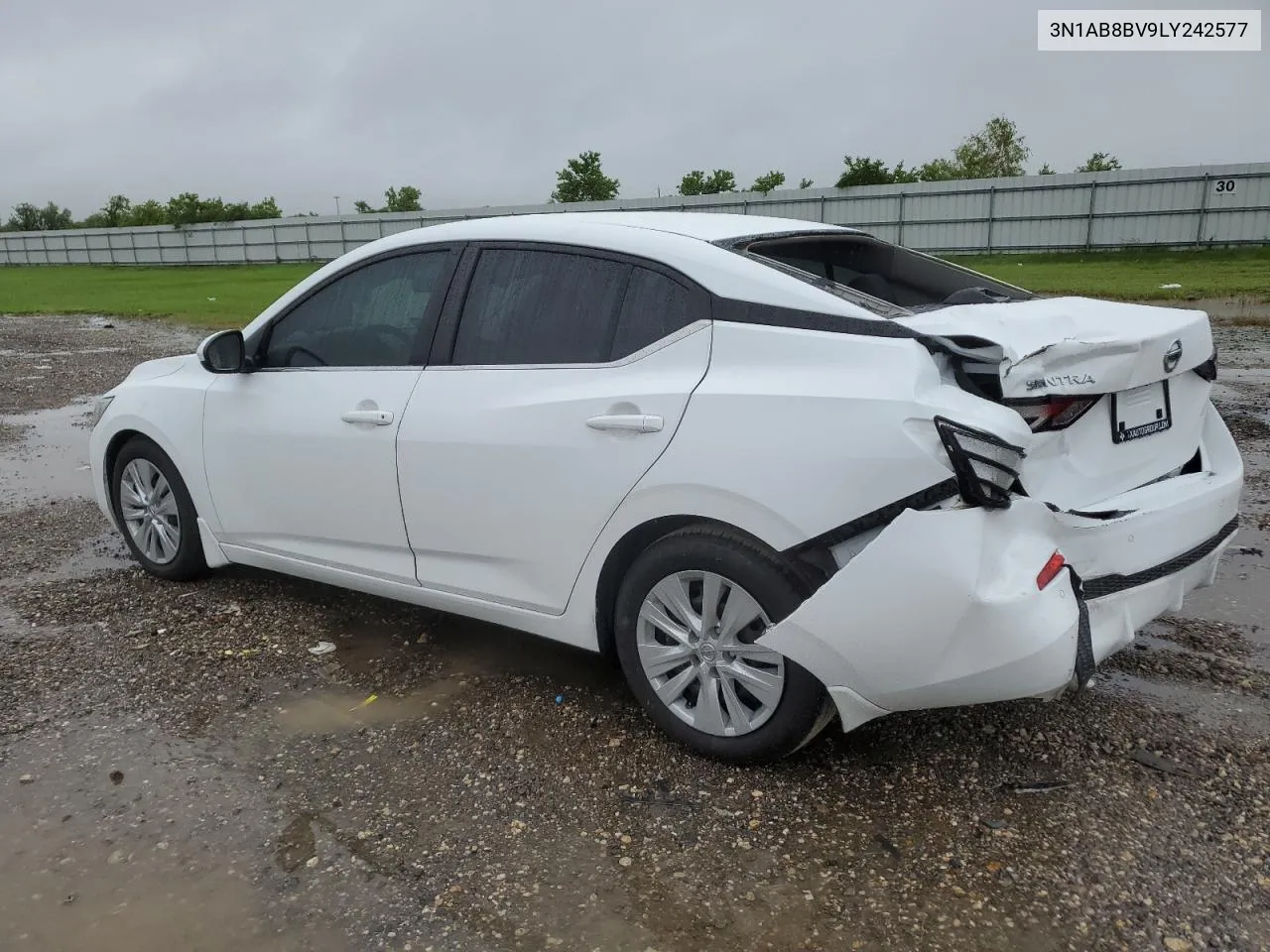 2020 Nissan Sentra S VIN: 3N1AB8BV9LY242577 Lot: 69642654