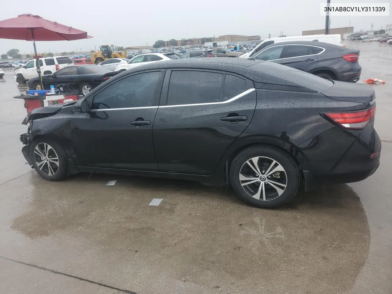 2020 Nissan Sentra Sv VIN: 3N1AB8CV1LY311339 Lot: 69878484