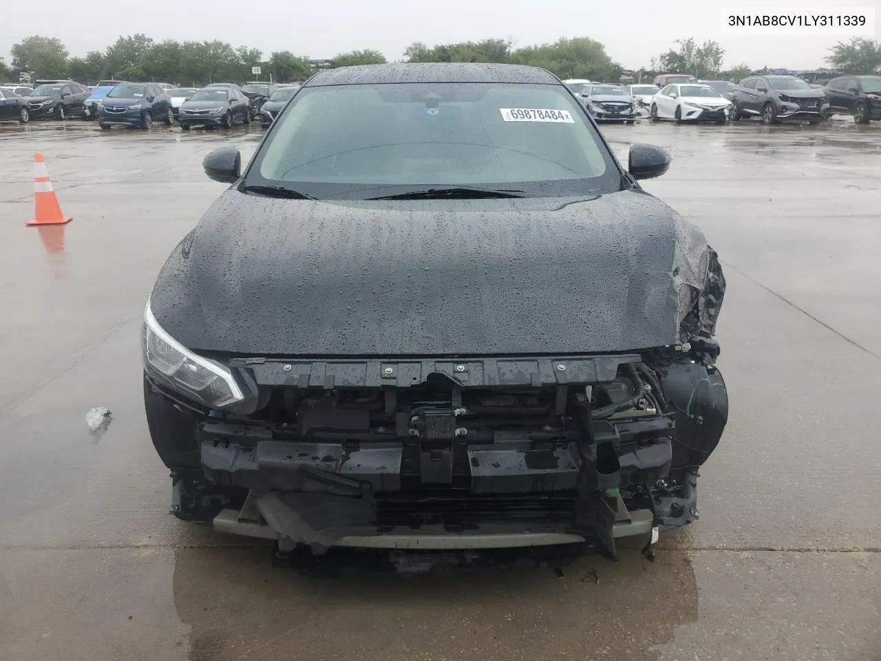 2020 Nissan Sentra Sv VIN: 3N1AB8CV1LY311339 Lot: 69878484