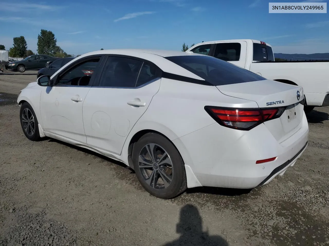 2020 Nissan Sentra Sv VIN: 3N1AB8CV0LY249965 Lot: 70259884