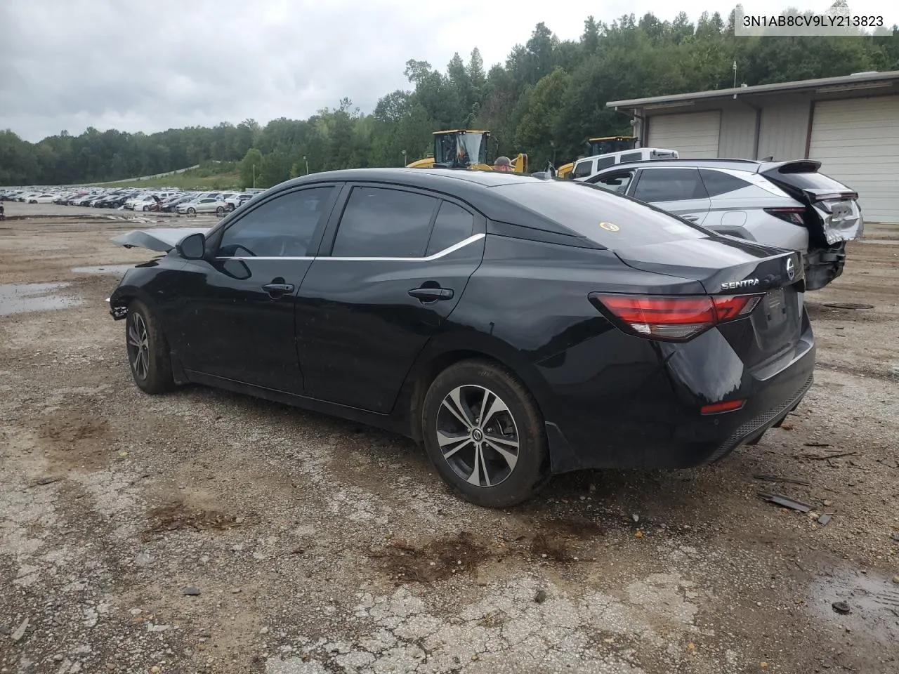 2020 Nissan Sentra Sv VIN: 3N1AB8CV9LY213823 Lot: 70383694