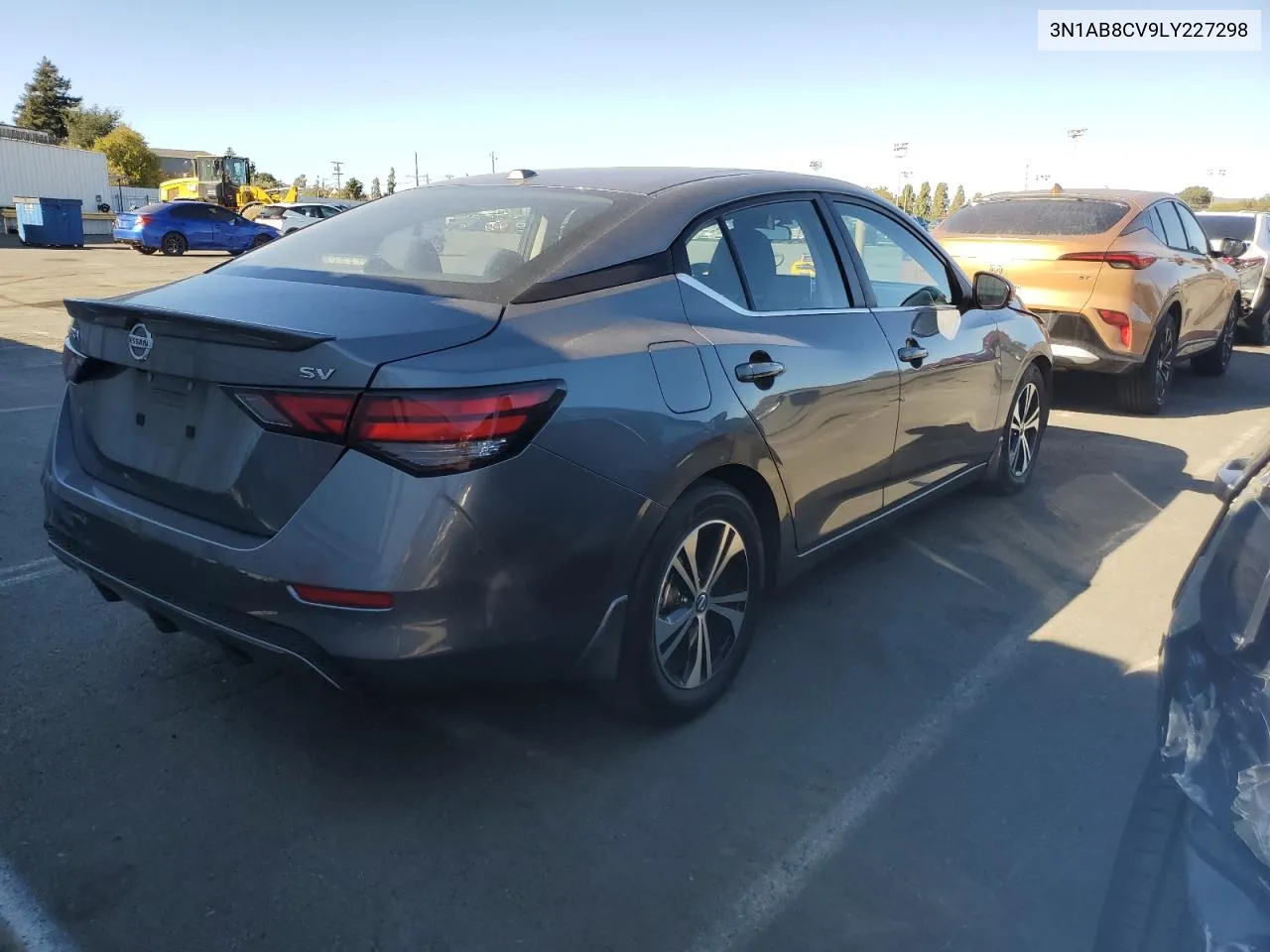 2020 Nissan Sentra Sv VIN: 3N1AB8CV9LY227298 Lot: 70462844