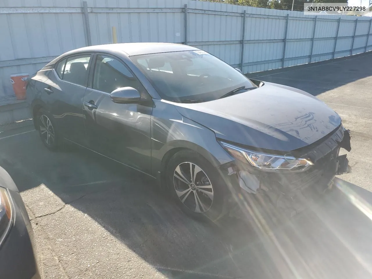 2020 Nissan Sentra Sv VIN: 3N1AB8CV9LY227298 Lot: 70462844