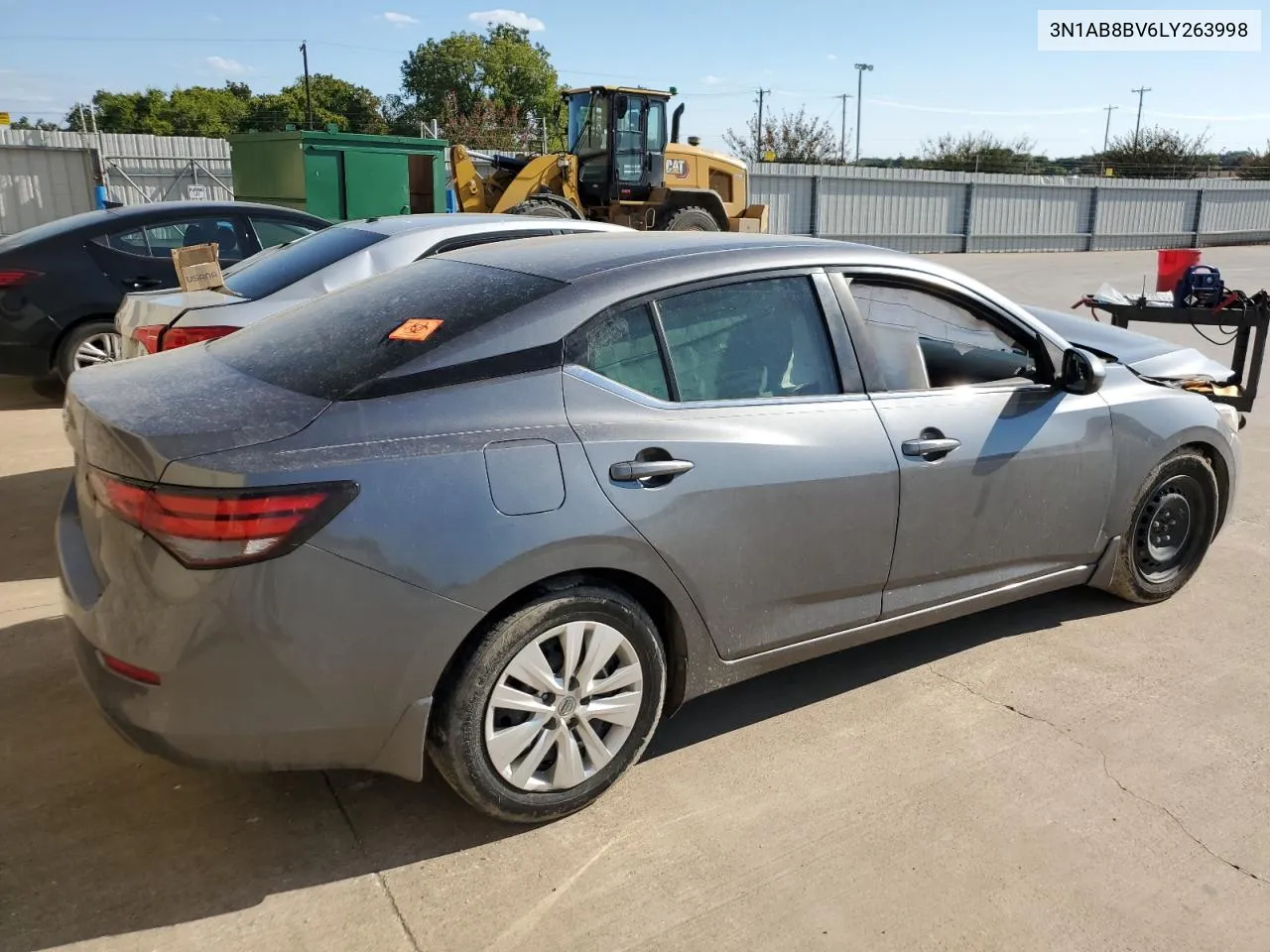 2020 Nissan Sentra S VIN: 3N1AB8BV6LY263998 Lot: 70510864