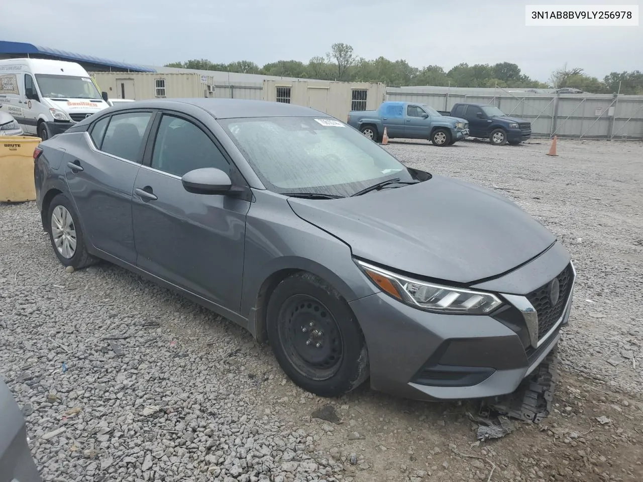 2020 Nissan Sentra S VIN: 3N1AB8BV9LY256978 Lot: 70610744