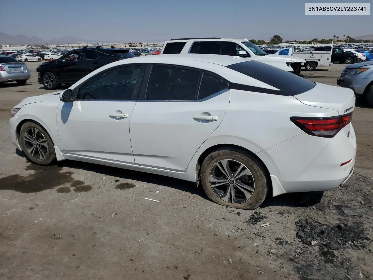 2020 Nissan Sentra Sv VIN: 3N1AB8CV2LY223741 Lot: 70777714