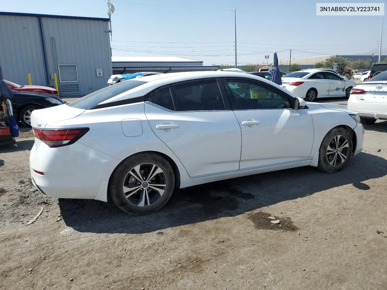 2020 Nissan Sentra Sv VIN: 3N1AB8CV2LY223741 Lot: 70777714