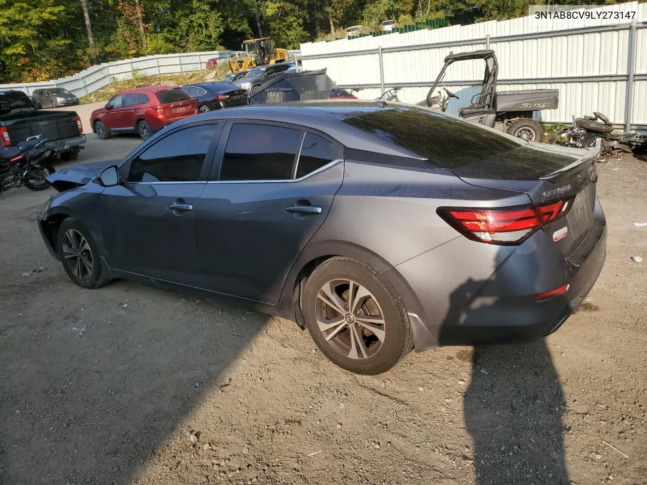 2020 Nissan Sentra Sv VIN: 3N1AB8CV9LY273147 Lot: 70801114