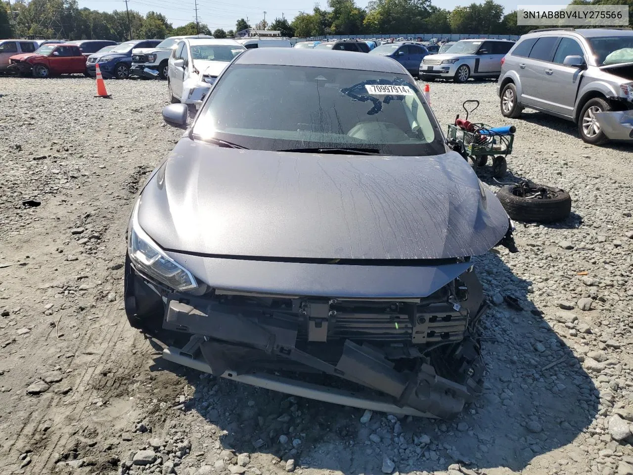 2020 Nissan Sentra S VIN: 3N1AB8BV4LY275566 Lot: 70997914