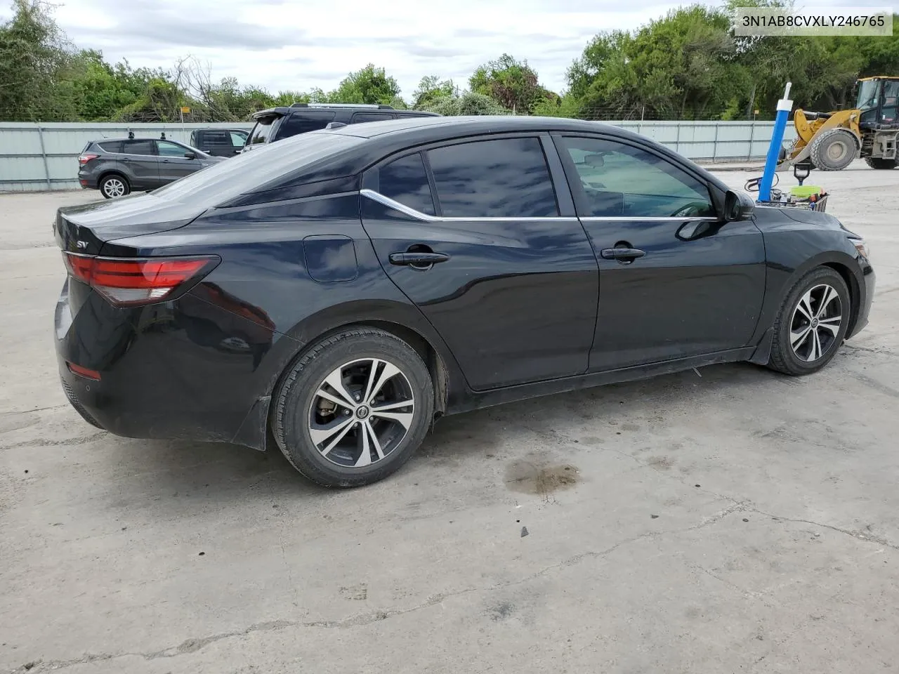 2020 Nissan Sentra Sv VIN: 3N1AB8CVXLY246765 Lot: 71004724