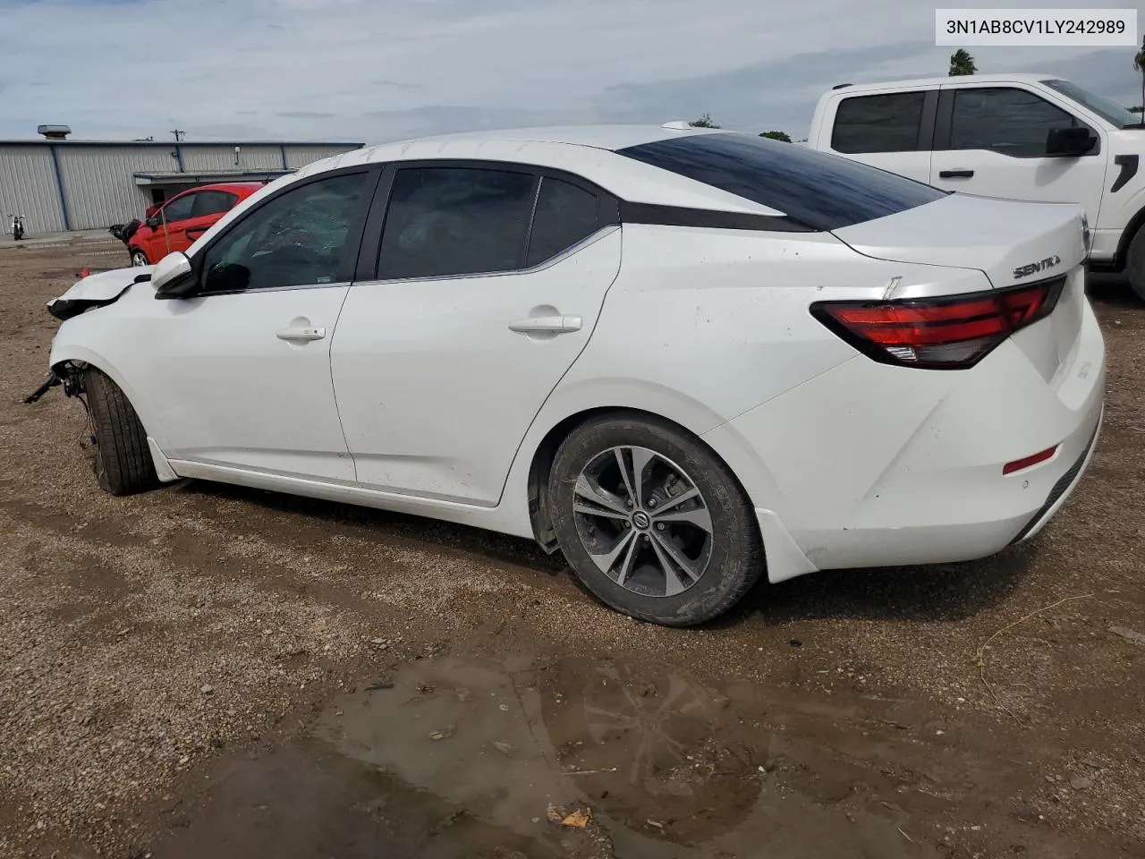 3N1AB8CV1LY242989 2020 Nissan Sentra Sv