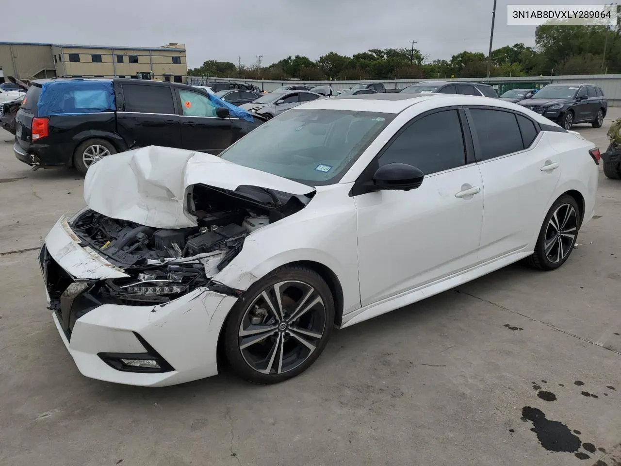 2020 Nissan Sentra Sr VIN: 3N1AB8DVXLY289064 Lot: 71264704