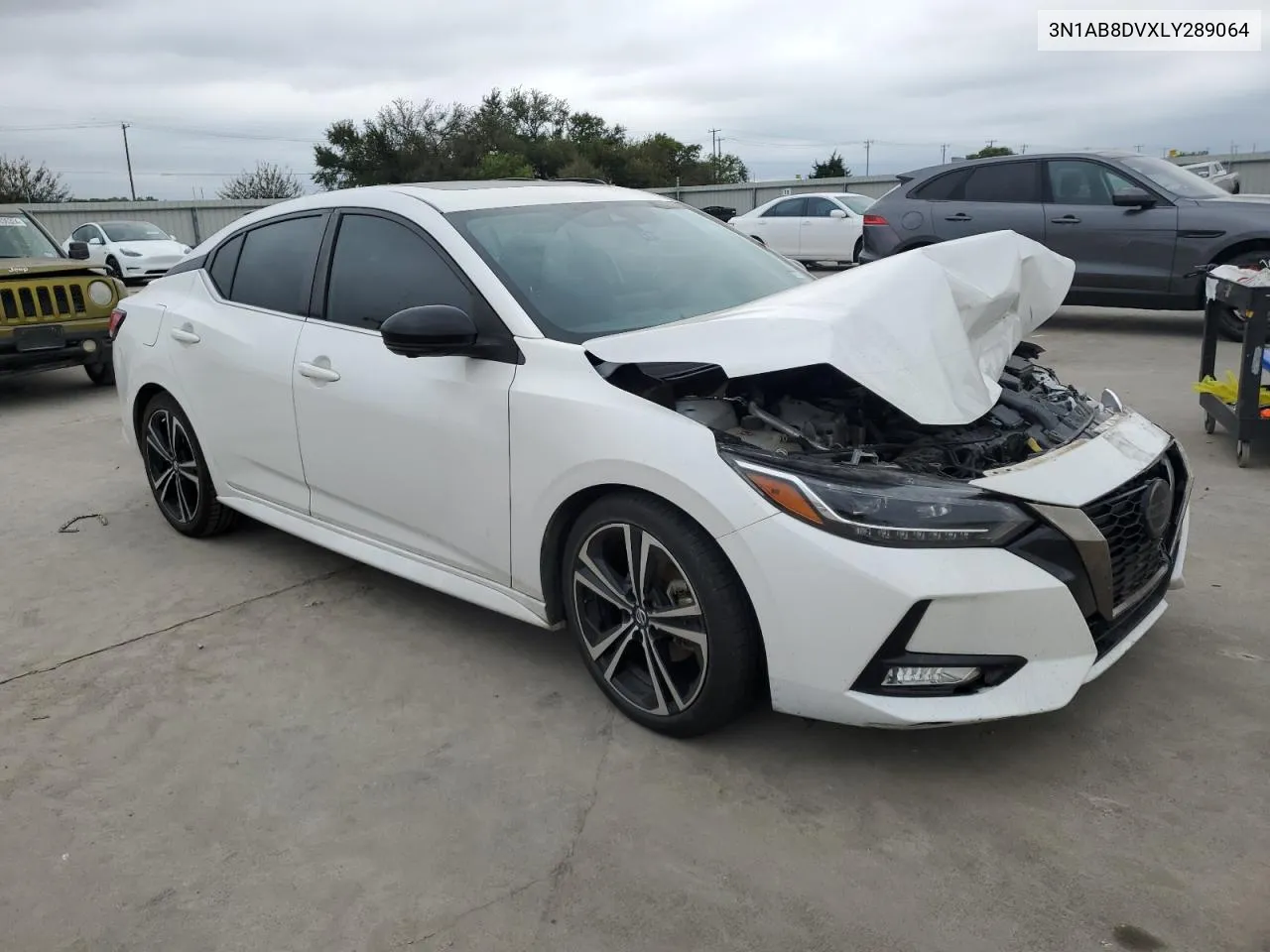 2020 Nissan Sentra Sr VIN: 3N1AB8DVXLY289064 Lot: 71264704