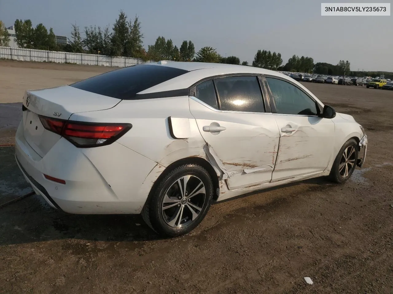 2020 Nissan Sentra Sv VIN: 3N1AB8CV5LY235673 Lot: 71315244